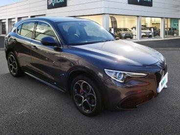 ALFA ROMEO CERTIFIED Alfa Romeo Stelvio 2.0t 280ch Ti Q4 At8 My20 occasion certifiée - Suv Essence Gris Stromboli - Nice - 3805880_3