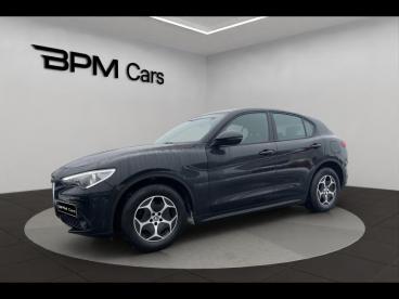 ALFA ROMEO CERTIFIED Alfa Romeo Stelvio 2.2 Diesel 160ch Super At8 My22 occasion certifiée - Suv Diesel Noir Vulcano Métallisée - Orvault - 3828519_1