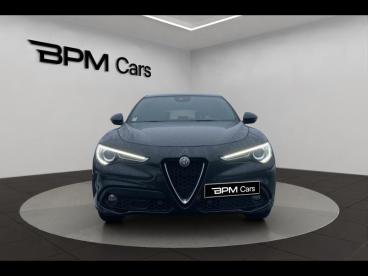 ALFA ROMEO CERTIFIED Alfa Romeo Stelvio 2.2 Diesel 160ch Super At8 My22 occasion certifiée - Suv Diesel Noir Vulcano Métallisée - Orvault - 3828519_2