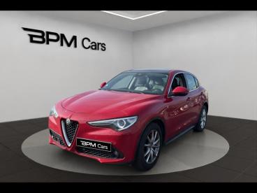 ALFA ROMEO CERTIFIED Alfa Romeo Stelvio 2.2 Diesel 160ch Ti At8 My21 occasion certifiée - Suv Diesel Rouge - Orvault - 3828521_1