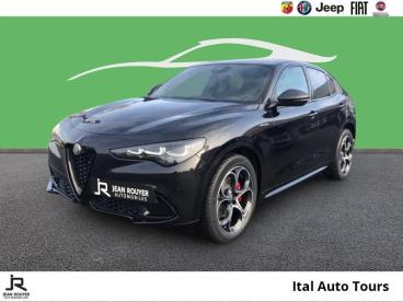 ALFA ROMEO CERTIFIED Alfa Romeo Stelvio 2.2 Diesel 160ch Veloce At8/toit Ouvrant/cuir Spor occasion certifiée - Suv Diesel Noir Vulcano Métallisée - Chambray Les Tours - 3828528_1