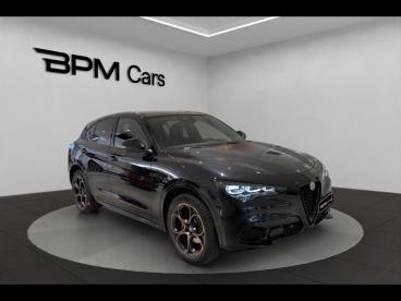 ALFA ROMEO CERTIFIED Alfa Romeo Stelvio 2.2 Diesel 160ch Intensa At8 occasion certifiée - Suv Diesel Noir - Bourges - 3838020_3