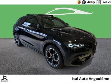 ALFA ROMEO CERTIFIED Alfa Romeo Stelvio 2.2 Diesel 160ch Veloce At8 occasion certifiée - Suv Diesel Noir Vulcano Métallisée - Champniers - 3842001_3