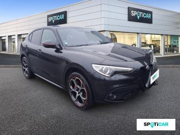 ALFA ROMEO CERTIFIED Alfa Romeo Stelvio 2.2 Diesel 210ch Veloce Q4 At8 My21 occasion certifiée - Suv Diesel Noir Vulcano Métallisée - Mouilleron Le Captif - 3858560_3