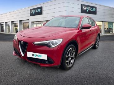 ALFA ROMEO CERTIFIED Alfa Romeo Stelvio 2.2 Diesel 210ch Veloce Ti Q4 At8 My21 occasion certifiée - Suv Diesel Rouge Etna Tri-couches - Nimes Cedex 9 - 3939999_1