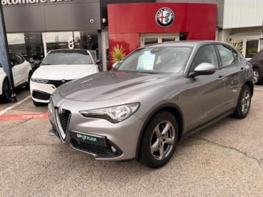 SPOTICAR Alfa Romeo Stelvio 2.2 Diesel 180ch Business At8 Occasion - Suv-4x4 Diesel Gris Stromboli - Arles Cedex - 1203942732_1