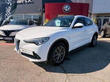 ALFA ROMEO CERTIFIED Alfa Romeo Stelvio 2.2 Diesel 190ch Executive Q4 At8 My19 occasion certifiée - Suv Diesel Blanc Alfa Pastel - Arles Cedex - 3971284_2
