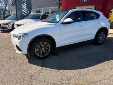 ALFA ROMEO CERTIFIED Alfa Romeo Stelvio 2.2 Diesel 190ch Executive Q4 At8 My19 occasion certifiée - Suv Diesel Blanc Alfa Pastel - Arles Cedex - 3971284_3