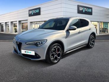 ALFA ROMEO CERTIFIED Alfa Romeo Stelvio 2.2 Diesel 210ch Ti Q4 At8 My21 occasion certifiée - Suv Diesel Gris Stromboli - Nice - 3991627_1