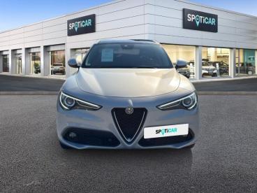 ALFA ROMEO CERTIFIED Alfa Romeo Stelvio 2.2 Diesel 210ch Ti Q4 At8 My21 occasion certifiée - Suv Diesel Gris Stromboli - Nice - 3991627_2