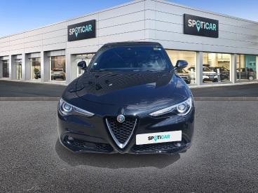 SPOTICAR Alfa Romeo Stelvio 2.2 210 Ch Q4 At8 Super Occasion - Suv-4x4 Diesel Noir - Pontarlier - 1204001796_2