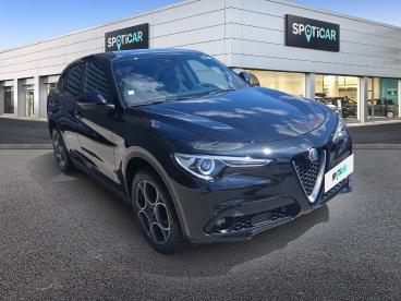 SPOTICAR Alfa Romeo Stelvio 2.2 210 Ch Q4 At8 Super Occasion - Suv-4x4 Diesel Noir - Pontarlier - 1204001796_3