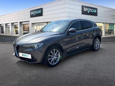 ALFA ROMEO CERTIFIED Alfa Romeo Stelvio 2.2 Diesel 160ch Ti At8 My20 occasion certifiée - Suv Diesel Gris Vesuvio Métallisée - Nice - 4015904_1