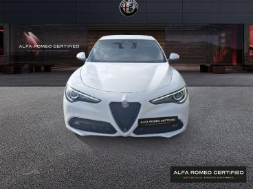 ALFA ROMEO CERTIFIED Alfa Romeo Stelvio 2.2 Diesel 210ch Veloce Ti Q4 At8 My21 occasion certifiée - Suv Diesel Blanc Alfa Pastel - Orvault - 4018151_2