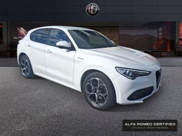 ALFA ROMEO CERTIFIED Alfa Romeo Stelvio 2.2 Diesel 210ch Veloce Ti Q4 At8 My21 occasion certifiée - Suv Diesel Blanc Alfa Pastel - Orvault - 4018151_3