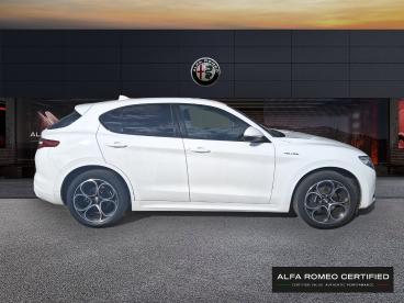 ALFA ROMEO CERTIFIED Alfa Romeo Stelvio 2.2 Diesel 210ch Veloce Ti Q4 At8 My21 occasion certifiée - Suv Diesel Blanc Alfa Pastel - Orvault - 4018151_4