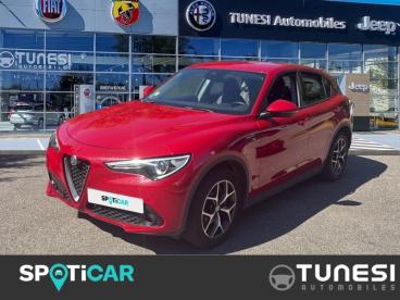 ALFA ROMEO CERTIFIED Alfa Romeo Stelvio 2.2 Diesel 190ch Super Q4 At8 My21 occasion certifiée - Suv Diesel Rouge - Bourgoin-jallieu - 4024268_1