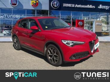 ALFA ROMEO CERTIFIED Alfa Romeo Stelvio 2.2 Diesel 190ch Super Q4 At8 My21 occasion certifiée - Suv Diesel Rouge - Bourgoin-jallieu - 4024268_3