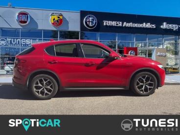 ALFA ROMEO CERTIFIED Alfa Romeo Stelvio 2.2 Diesel 190ch Super Q4 At8 My21 occasion certifiée - Suv Diesel Rouge - Bourgoin-jallieu - 4024268_4