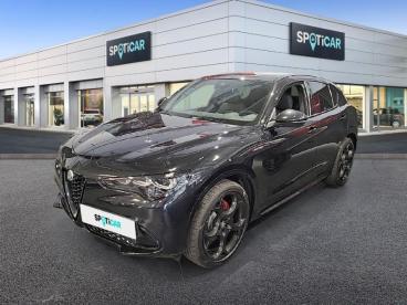 ALFA ROMEO CERTIFIED Alfa Romeo Stelvio 2.2 Diesel 160ch Veloce At8 occasion certifiée - Suv Diesel Noir Vulcano Métallisée - Nice - 4060122_1
