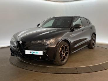 SPOTICAR Alfa Romeo Stelvio 2.2 160 Ch At8 Intensa Occasion - Suv-4x4 Diesel Noir - Corbas - 1204085706_1