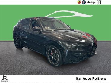 ALFA ROMEO CERTIFIED Alfa Romeo Stelvio 2.2 Diesel 160ch Veloce At8 occasion certifiée - Suv Diesel Noir Vulcano Métallisée - Poitiers - 4096607_3