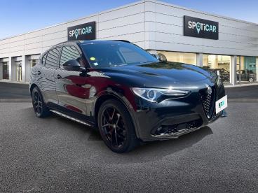 ALFA ROMEO CERTIFIED Alfa Romeo Stelvio 2.2 Diesel 210ch Veloce Q4 At8 My20 occasion certifiée - Suv Diesel Noir Vulcano Métallisée - Annemasse - 4106239_3