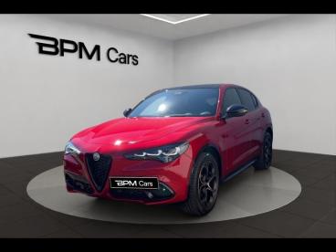 ALFA ROMEO CERTIFIED Alfa Romeo Stelvio 2.2 Diesel 210ch Intensa Q4 At8 occasion certifiée - Suv Diesel Rouge Etna Traitement Special - Bourges - 4106256_1