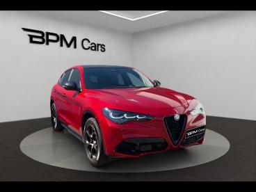 ALFA ROMEO CERTIFIED Alfa Romeo Stelvio 2.2 Diesel 210ch Intensa Q4 At8 occasion certifiée - Suv Diesel Rouge Etna Traitement Special - Bourges - 4106256_3