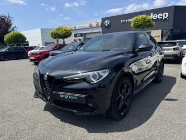 ALFA ROMEO CERTIFIED Alfa Romeo Stelvio 2.2 Diesel 210ch Estrema Q4 At8 My22 occasion certifiée - Suv Diesel Noir Vulcano Métallisée - Coignieres - 4116443_1