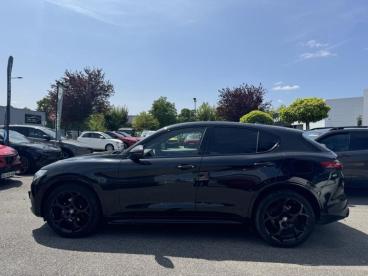 ALFA ROMEO CERTIFIED Alfa Romeo Stelvio 2.2 Diesel 210ch Estrema Q4 At8 My22 occasion certifiée - Suv Diesel Noir Vulcano Métallisée - Coignieres - 4116443_3