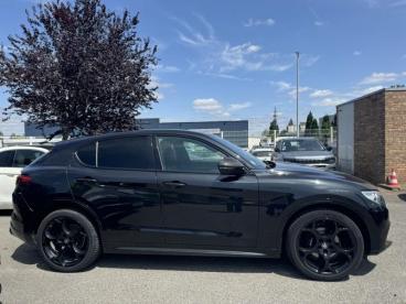 ALFA ROMEO CERTIFIED Alfa Romeo Stelvio 2.2 Diesel 210ch Estrema Q4 At8 My22 occasion certifiée - Suv Diesel Noir Vulcano Métallisée - Coignieres - 4116443_4