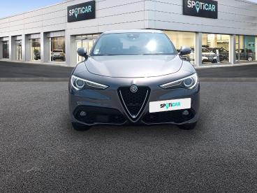 SPOTICAR Alfa Romeo Stelvio 2.2 Diesel 210ch Lusso Q4 At8 Occasion - Suv-4x4 Diesel Gris Vesuvio Métallisée - Quimper - 1204118824_4