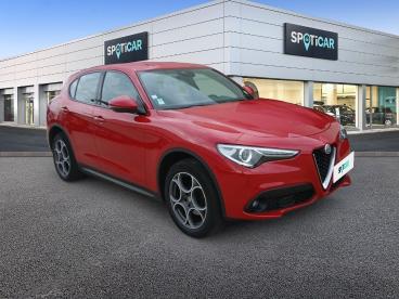 SPOTICAR Alfa Romeo Stelvio 2.2 210 Ch Q4 At8 Super Occasion - Suv-4x4 Diesel Rouge - Pontarlier - 1204238874_3