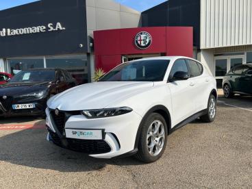 SPOTICAR Alfa Romeo Tonale 1.5 Hybrid 130ch Sprint Tct Occasion - Suv-4x4 Hybride Blanc Alfa Pastel - Salon-de-provence - 1203158500_1