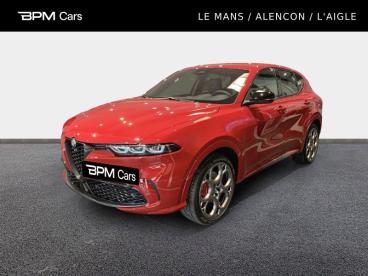 ALFA ROMEO CERTIFIED Alfa Romeo Tonale 1.3 Phev 280ch Tributo Italiano At6 E-q4 occasion certifiée - Suv Hybride Rechargeable Rouge - Le Mans - 3361918_1