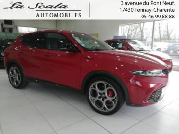 ALFA ROMEO CERTIFIED Alfa Romeo Tonale 1.5 Hybrid 130ch Edizione Speciale Tct occasion certifiée - Suv Hybride Rouge - Aytre - 3439387_2