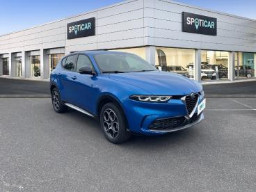 SPOTICAR Alfa Romeo Tonale 1.3 Hybride Rechargeable Phev 280ch At6 Q4 Ti Occasion - Suv-4x4 Hybride Rechargeable Bleu Fonce - Saint Doulchard - 1203557389_3