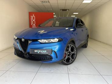 ALFA ROMEO CERTIFIED Alfa Romeo Tonale 1.5 Hybrid 160ch Edizione Speciale Tct occasion certifiée - Suv Hybride Bleu Misano Métallisée - Vert Saint Denis - 3596980_1