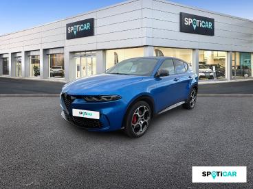 SPOTICAR Alfa Romeo Tonale 1.5 Hybrid 130ch Veloce Tct Occasion - Suv-4x4 Hybride Bleu Misano Métallisée - Poitiers - 1203681849_1