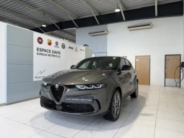 ALFA ROMEO CERTIFIED Alfa Romeo Tonale 1.3 Phev 280ch Edizione Speciale At6 E-q4 occasion certifiée - Suv Hybride Rechargeable Gris Vesuvio Métallisée - Evreux - 3838003_1