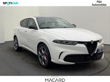 SPOTICAR Alfa Romeo Tonale 1.5 Hybrid 160ch Tributo Italiano Tct Occasion - Suv-4x4 Hybride Blanc Monterosa Pastel/toit Noir - Montauban - 1204131386_4