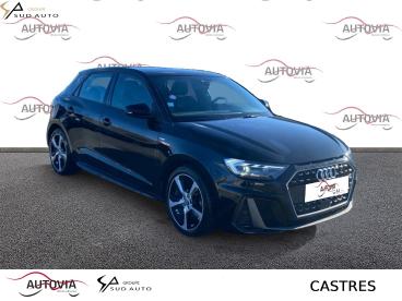 SPOTICAR Audi A1 Sportback 30 Tfsi 116 Ch S Tronic 7 S Line Occasion - Citadine Essence Noir - Castres - 1203878104_3
