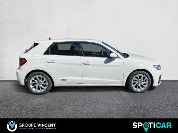 SPOTICAR Audi A1 Sportback Design 1.0 Tfsi 95ch Occasion - Citadine Essence Blanc - Nevers - 1203947231_4