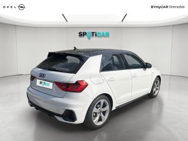 SPOTICAR Audi A1 30 Tfsi 110 Ch S Tronic 7 S Line Occasion - Citadine Essence Blanc - Fontaine - 1203973920_5
