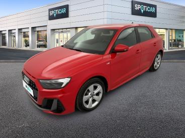 SPOTICAR Audi A1 Sportback 25 Tfsi 95 Ch S Tronic 7 S Line Occasion - Citadine Essence Misano Red Pearl Effect - Roncq - 1204101281_1