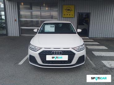 SPOTICAR Audi A1 Sportback 25 Tfsi 95ch Design Occasion - Citadine Essence Blanc Glacier Métallisé - Lescar - 1203674576_2