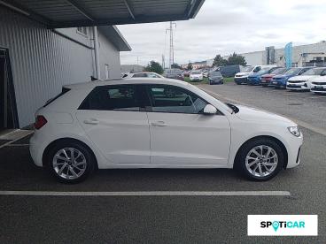 SPOTICAR Audi A1 Sportback 25 Tfsi 95ch Design Occasion - Citadine Essence Blanc Glacier Métallisé - Lescar - 1203674576_4