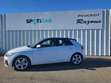 SPOTICAR Audi A1 Sportback 1.0 Tfsi 95 Advanced 2 Occasion - Citadine Essence Blanc - Trebes - 1203683914_1
