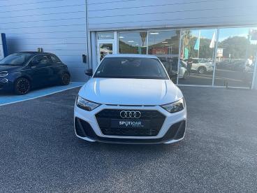 SPOTICAR Audi A1 Sportback 1.0 Tfsi 110 S Tronic 7 S Line Occasion - Citadine Essence Blanc - La Seyne Sur Mer - 1203685349_2